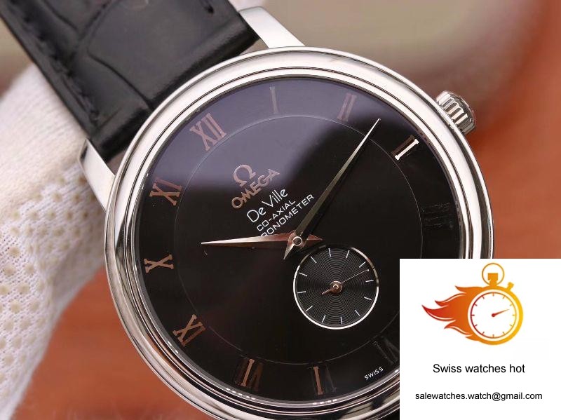 Omega De Ville Prestige Co-Axial Small Seconds 4813.40.01 Black Dial 3 Omega De Ville Prestige Co-Axial Small Seconds 4813.40.01 Black Dial 3