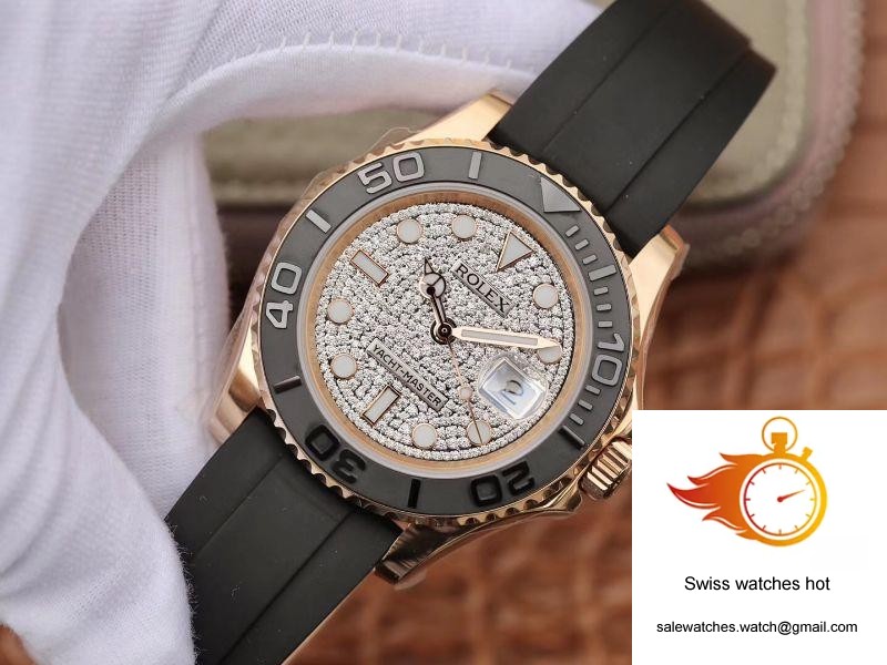 Rolex Yacht Master 116655 40mm Diamond Dial 3 Rolex Yacht Master 116655 40mm Diamond Dial 3