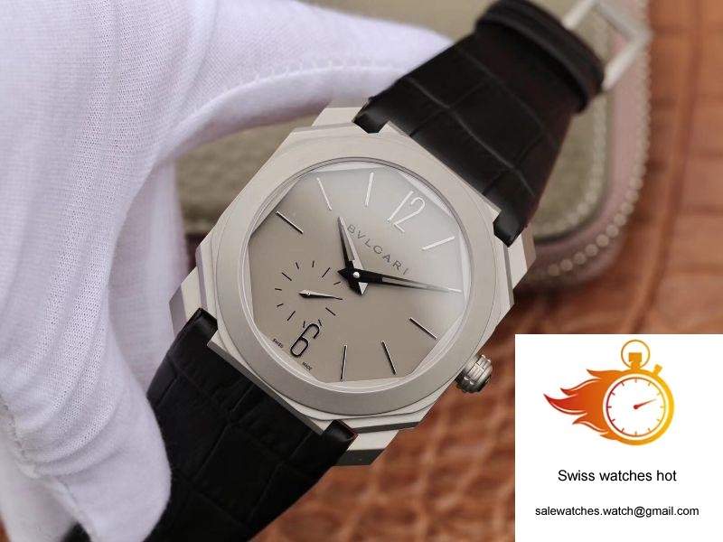 Bvlgari Octo Finissimo Extra Thin Automatic 103035 Gray Dial 3 Bvlgari Octo Finissimo Extra Thin Automatic 103035 Gray Dial 3