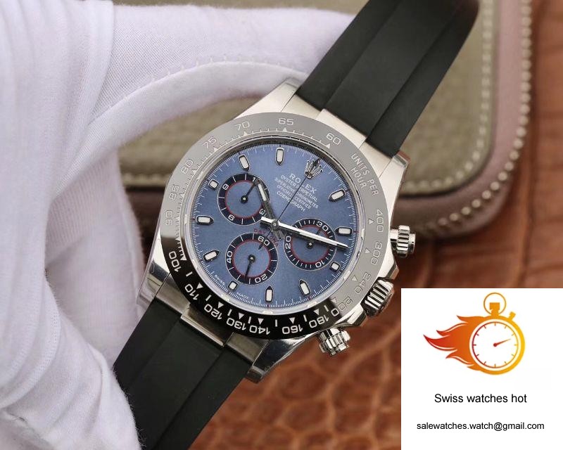 Rolex Daytona Cosmograph 116519 Noob Factory Blue Dial 3 Rolex Daytona Cosmograph 116519 Noob Factory Blue Dial 3