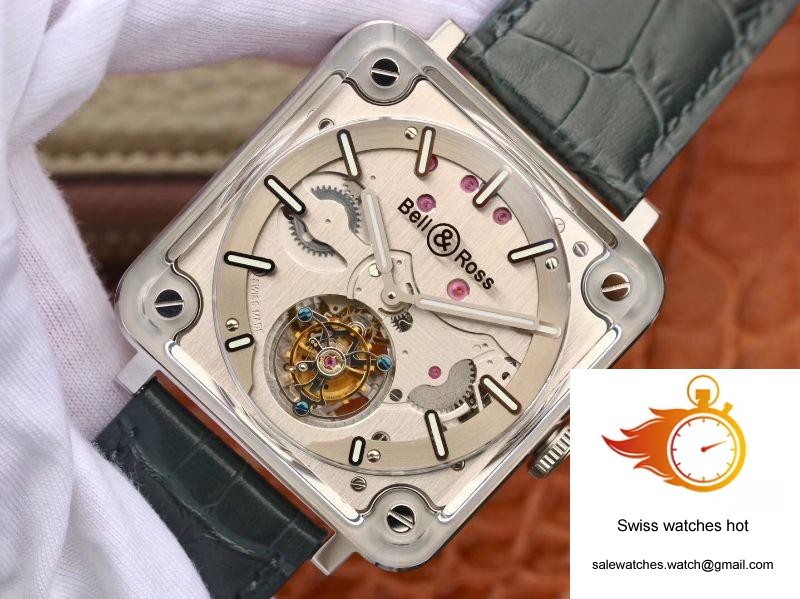 Bell Ross BR-X2 Tourbillon Stainless Steel Brushed Dial 3 Bell Ross BR-X2 Tourbillon Stainless Steel Brushed Dial 3