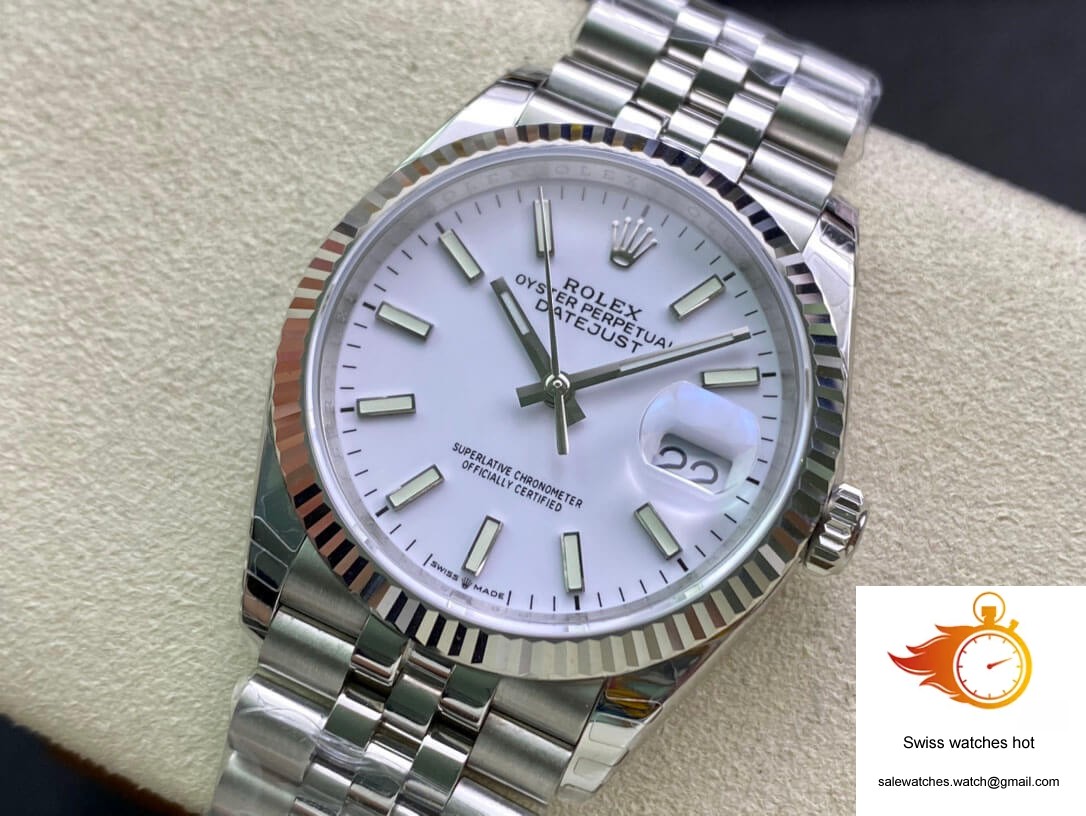 Rolex Datejust 36MM EW Factory Stainless Steel White Dial 3 Rolex Datejust 36MM EW Factory Stainless Steel White Dial 3