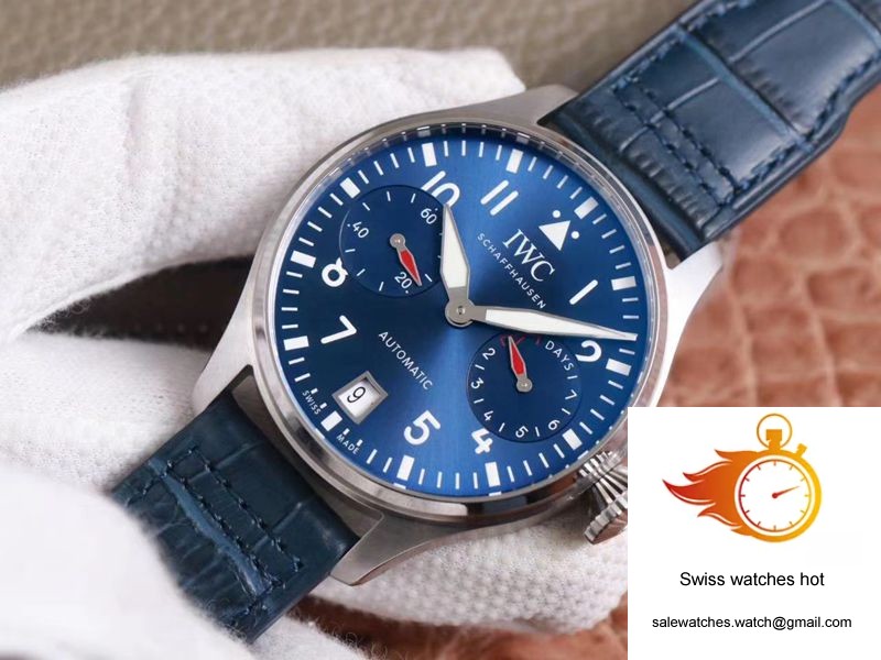 IWC Big Pilot IW501008 Boutique London Edition ZF Factory Blue Dial 3 IWC Big Pilot IW501008 Boutique London Edition ZF Factory Blue Dial 3