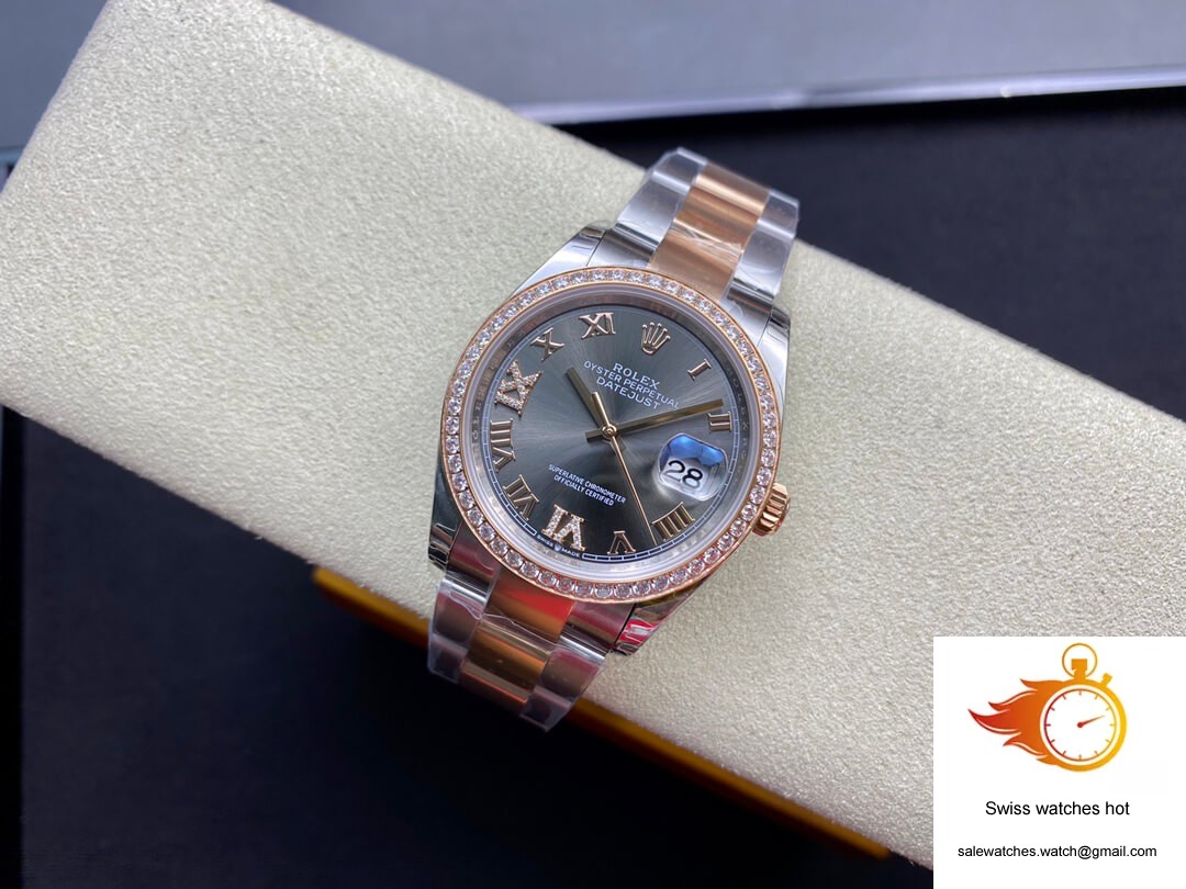 Rolex Datejust M126281RBR-0012 EW Factory Diamond-set Bezel 4 Rolex Datejust M126281RBR-0012 EW Factory Diamond-set Bezel 4