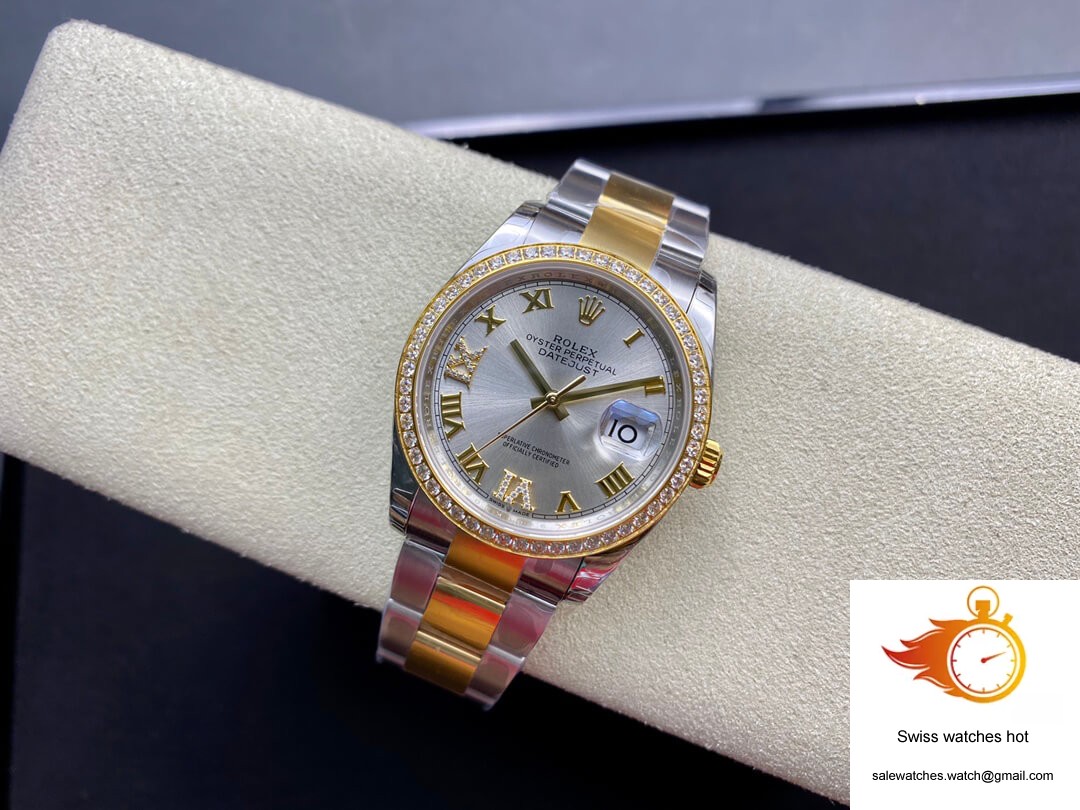 Rolex Datejust M126283RBR-0018 EW Factory Diamond-set Bezel 4 Rolex Datejust M126283RBR-0018 EW Factory Diamond-set Bezel 4