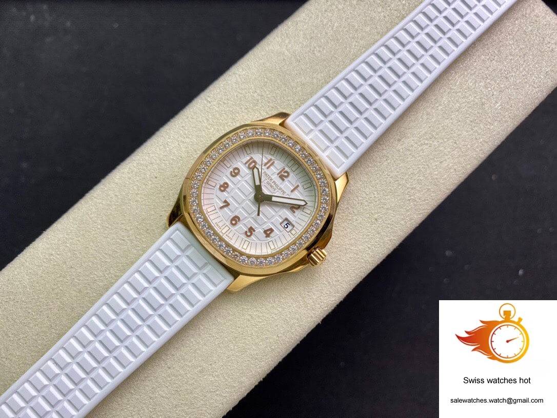 Patek Philippe Aquanaut 5067A Quartz Ladies PPF Factory Yellow Gold Diamond-set Bezel 4 Patek Philippe Aquanaut 5067A Quartz Ladies PPF Factory Yellow Gold Diamond-set Bezel 4