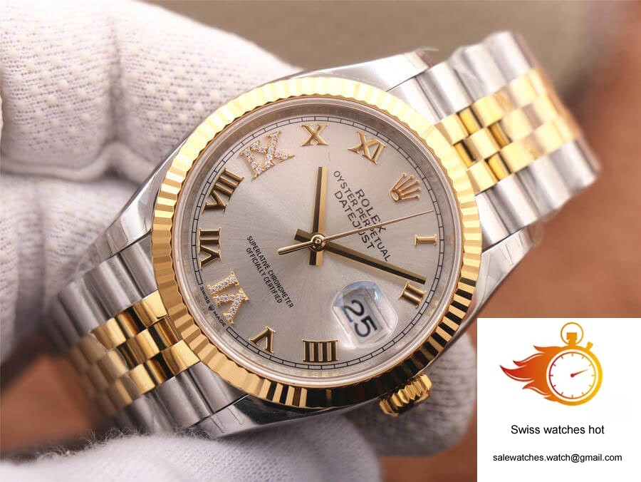 Rolex Datejust M126233-0031 EW Factory Yellow Gold Diamond Dial 4 Rolex Datejust M126233-0031 EW Factory Yellow Gold Diamond Dial 4