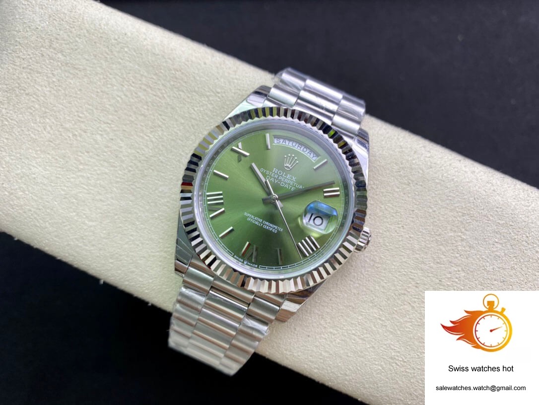 Rolex Day Date M228239-0033 EW Factory Olive Green Dial 4 Rolex Day Date M228239-0033 EW Factory Olive Green Dial 4