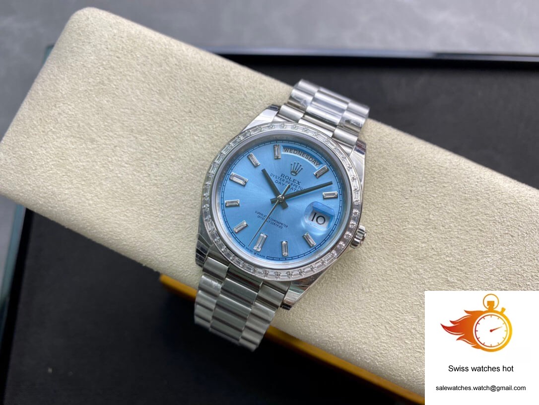 Rolex Day Date 228396TBR EW Factory Diamond Case 4 Rolex Day Date 228396TBR EW Factory Diamond Case 4