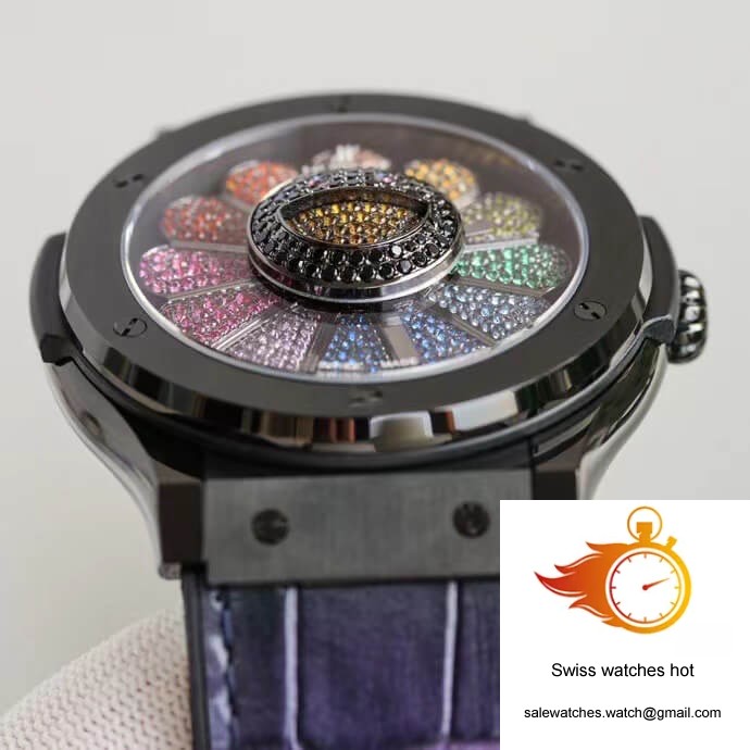 Hublot Classic Fusion Takashi Murakami 507.CX.9000.RX.TAK21 Sunflower Colored Dial 4 Hublot Classic Fusion Takashi Murakami 507.CX.9000.RX.TAK21 Sunflower Colored Dial 4