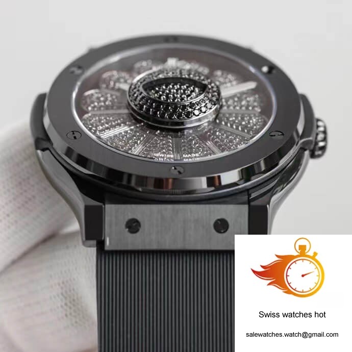 Hublot Classic Fusion Takashi Murakami 507.CX.9000.RX.TAK21 Sunflower Diamond Black Dial 4 Hublot Classic Fusion Takashi Murakami 507.CX.9000.RX.TAK21 Sunflower Diamond Black Dial 4