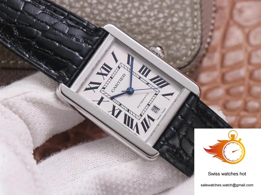 Cartier Tank WSTA0029 V9 Factory Stainless Steel 4 Cartier Tank WSTA0029 V9 Factory Stainless Steel 4