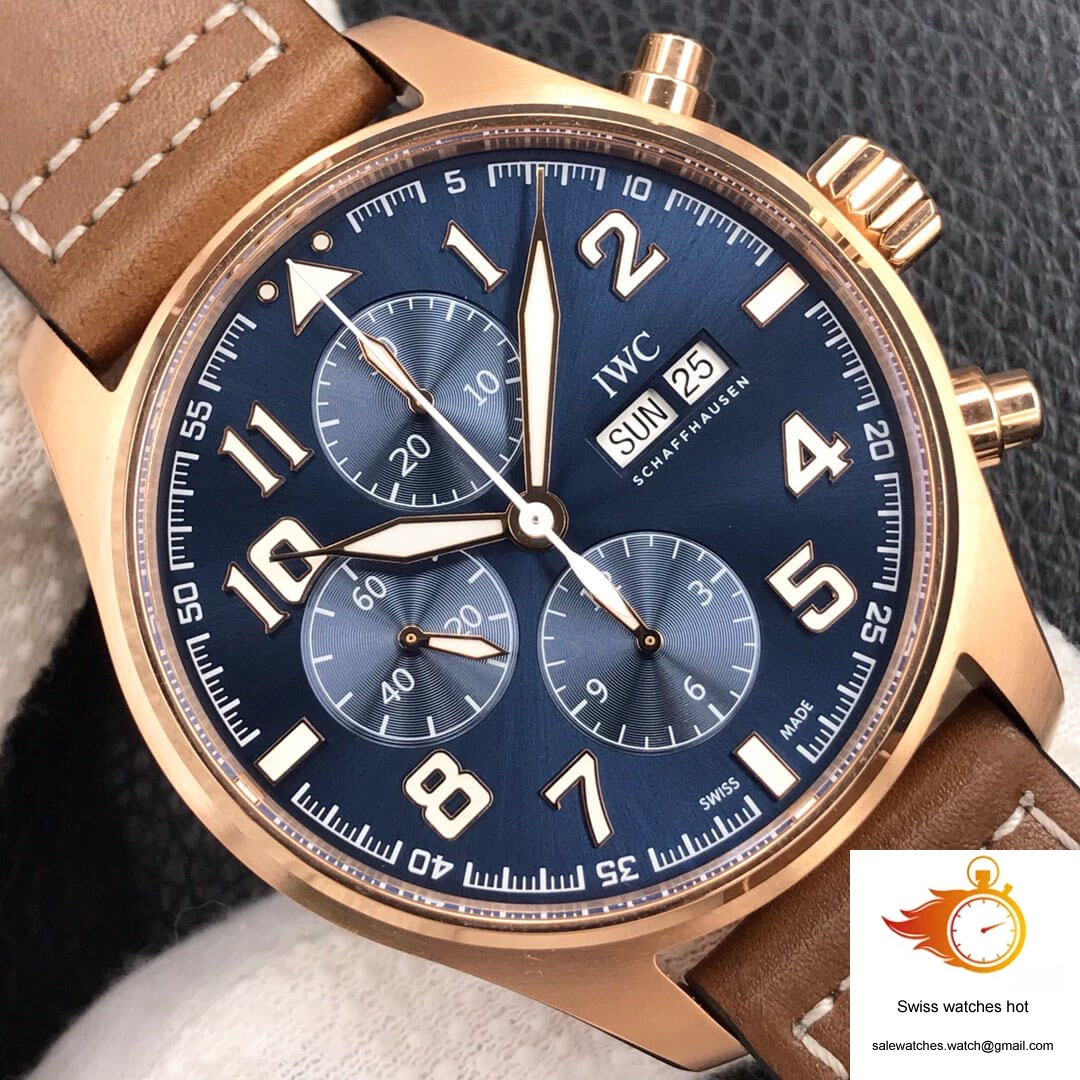IWC Pilot IW377721 ZF Factory Blue Dial 4 IWC Pilot IW377721 ZF Factory Blue Dial 4
