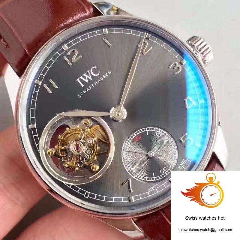 IWC Portugieser Tourbillon IW546301 YL Factory Gray Dial 4 IWC Portugieser Tourbillon IW546301 YL Factory Gray Dial 4