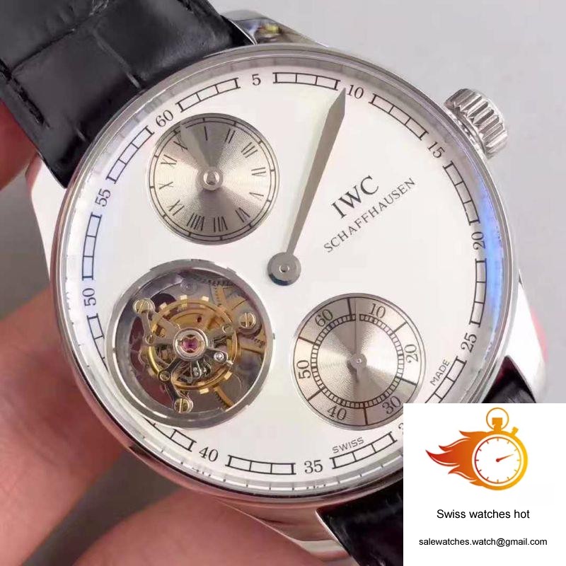IWC Portugieser Tourbillon Regulator IW544603 YL Factory White Dial 4 IWC Portugieser Tourbillon Regulator IW544603 YL Factory White Dial 4