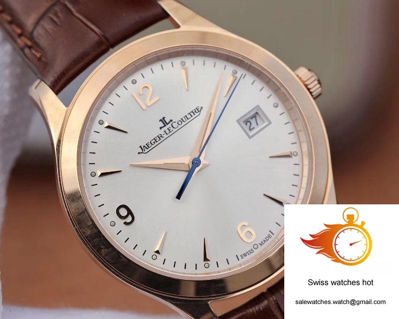 Jaeger LeCoultre Master Control Date Q1542520 ZF Factory 18K Rose Gold White Dial 4 Jaeger LeCoultre Master Control Date Q1542520 ZF Factory 18K Rose Gold White Dial 4