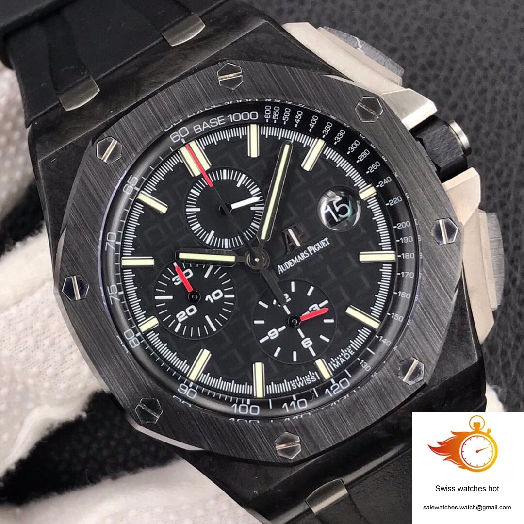 Audemars Piguet Royal Oak Offshore 26405CE.OO.A002CA.01 JF Factory V2 Black Dial 4 Audemars Piguet Royal Oak Offshore 26405CE.OO.A002CA.01 JF Factory V2 Black Dial 4