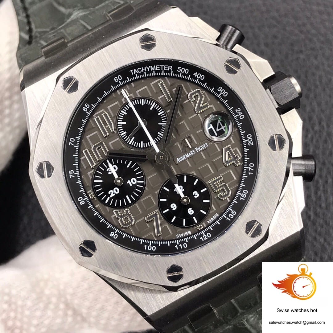 Audemars Piguet Royal Oak Offshore 26470ST.OO.A104CR.01 JF Factory Dark Grey Dial 4 Audemars Piguet Royal Oak Offshore 26470ST.OO.A104CR.01 JF Factory Dark Grey Dial 4