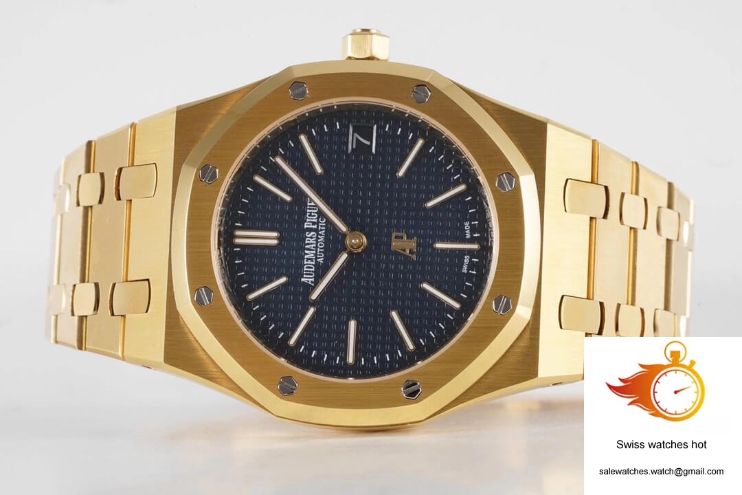 Audemars Piguet Royal Oak 15202BA.OO.1240BA.01 KZ Factory Yellow Gold Blue Dial 4 Audemars Piguet Royal Oak 15202BA.OO.1240BA.01 KZ Factory Yellow Gold Blue Dial 4