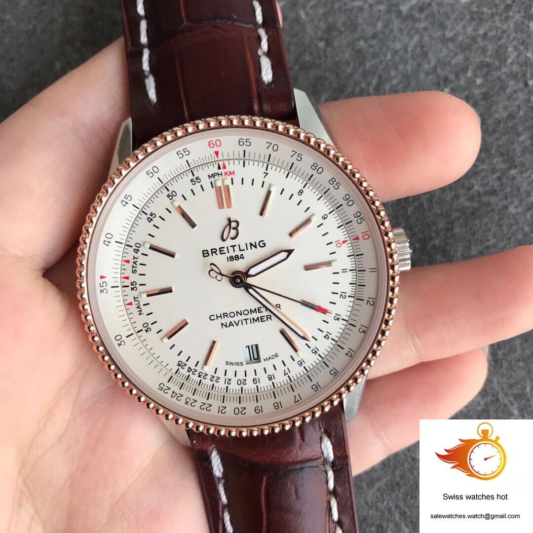 Breitling Navitimer 1 U17326211G1P2 V7 Factory Cowhide Strap 4 Breitling Navitimer 1 U17326211G1P2 V7 Factory Cowhide Strap 4