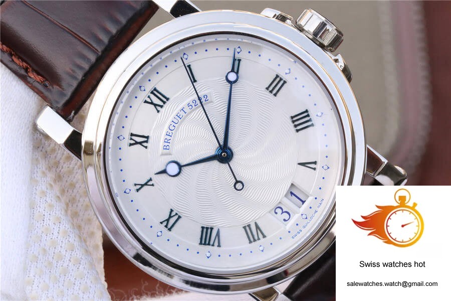 Breguet Marine 5817ST/12/5V8 White Dial Cowhide Strap 4 Breguet Marine 5817ST/12/5V8 White Dial Cowhide Strap 4