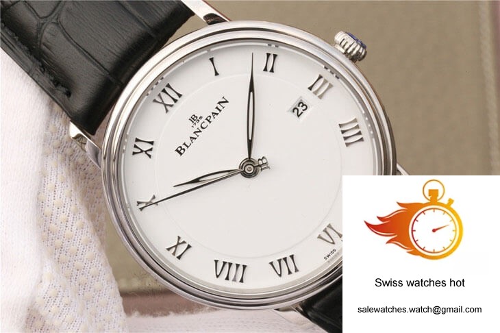 Blancpain Villeret 6651-1127-55B ZF Factory White Dial 4 Blancpain Villeret 6651-1127-55B ZF Factory White Dial 4