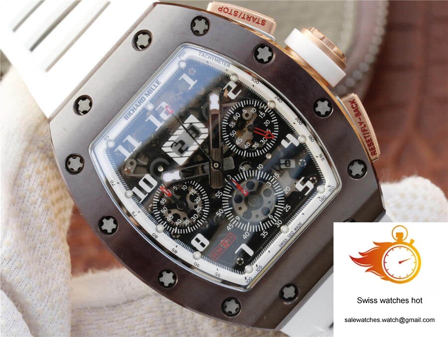Richard Mille RM011 KV Factory Brown Ceramic Case 4 Richard Mille RM011 KV Factory Brown Ceramic Case 4