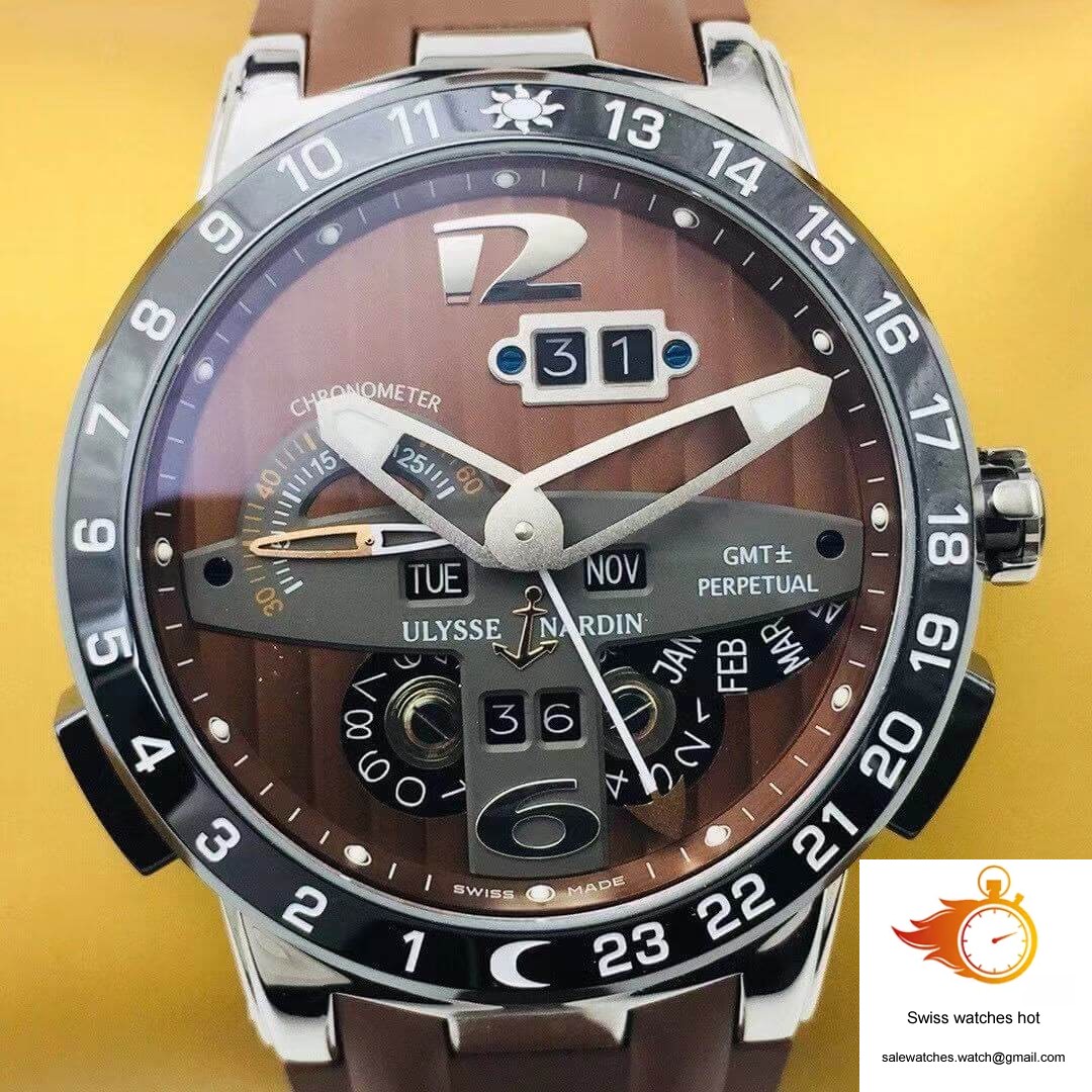 Ulysse Nardin El Toro 322-00 TW Factory Ceramics Brown Dial 4 Ulysse Nardin El Toro 322-00 TW Factory Ceramics Brown Dial 4