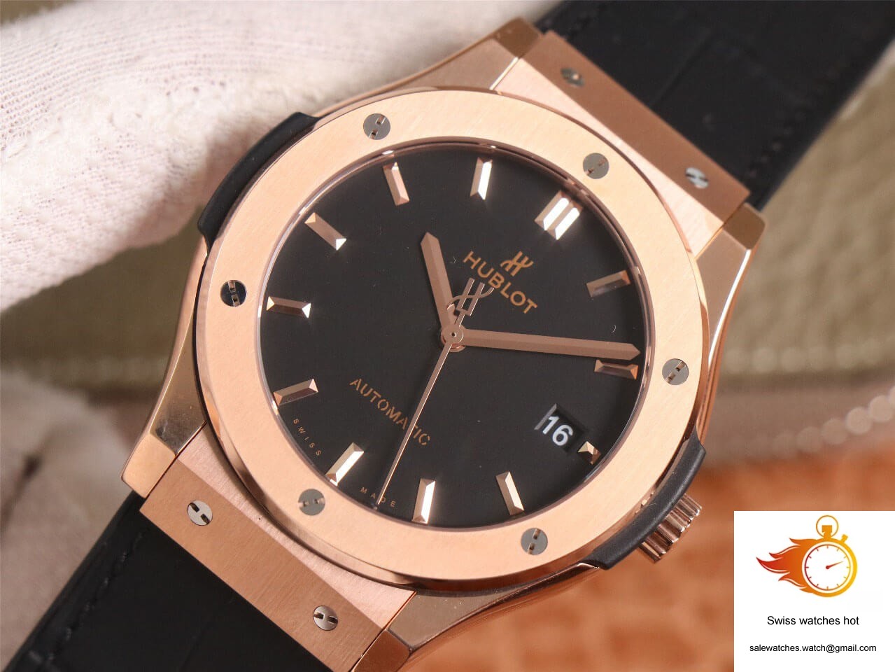 Hublot Classic Fusion 511.OX.1181.LR WWF Factory Rose Gold Black Dial 4 Hublot Classic Fusion 511.OX.1181.LR WWF Factory Rose Gold Black Dial 4