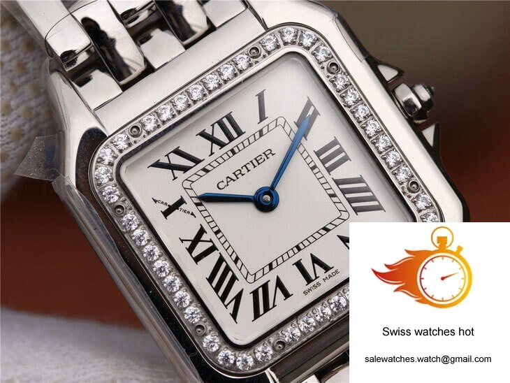 Cartier Panthere De Medium Ladies W4PN0008 GF Factory Silver Dial 4 Cartier Panthere De Medium Ladies W4PN0008 GF Factory Silver Dial 4