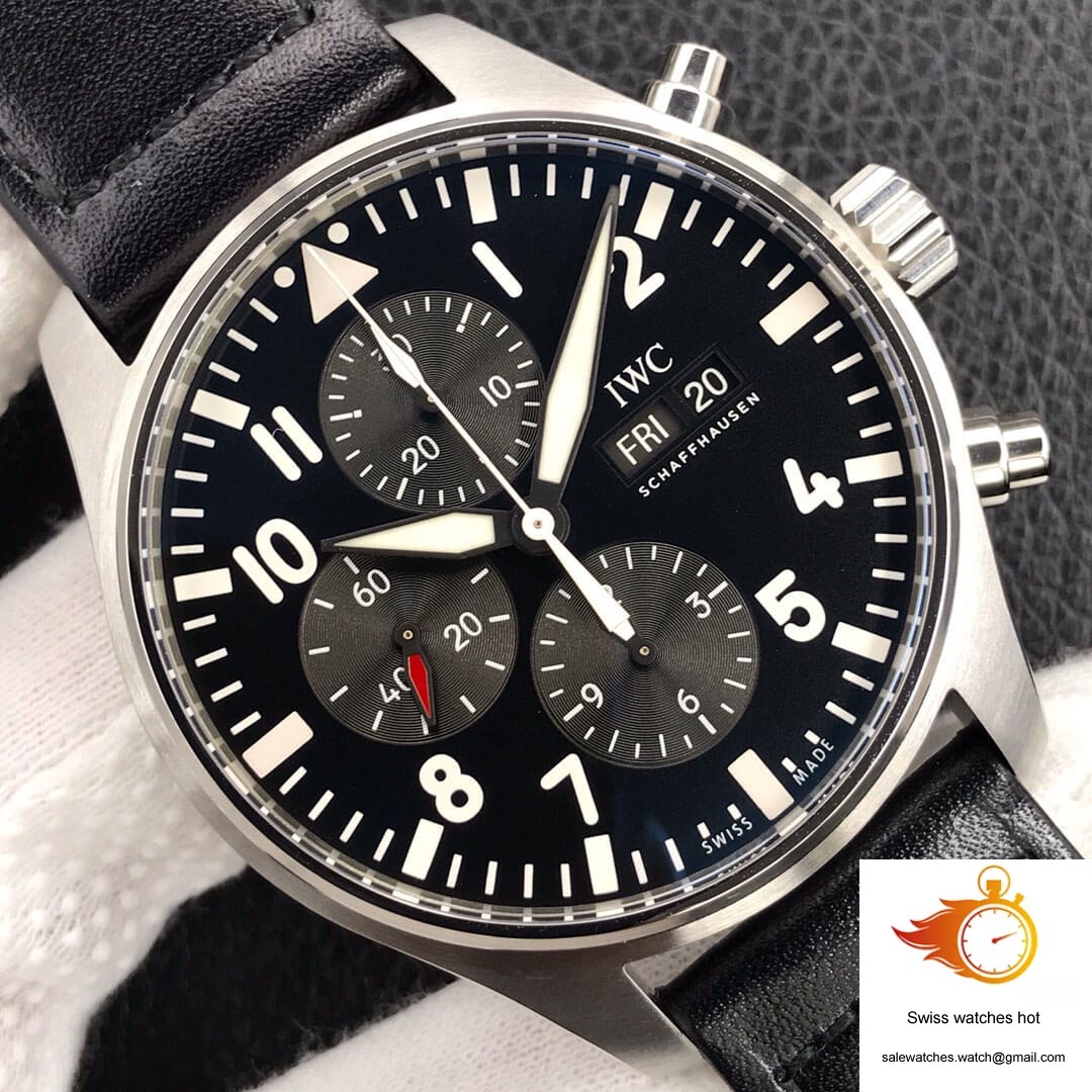 IWC Pilot IW377709 ZF Factory Black Dial 4 IWC Pilot IW377709 ZF Factory Black Dial 4