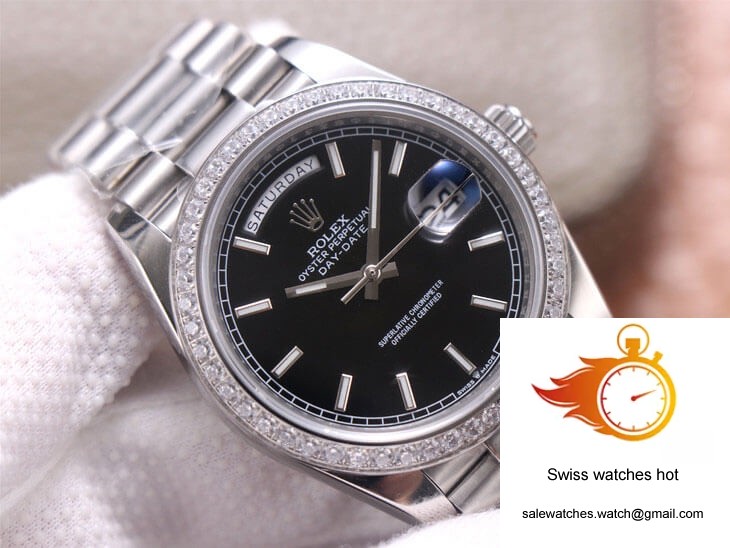 Rolex Day-Date M228349RBR-0002 EW Factory Black Dial 4 Rolex Day-Date M228349RBR-0002 EW Factory Black Dial 4