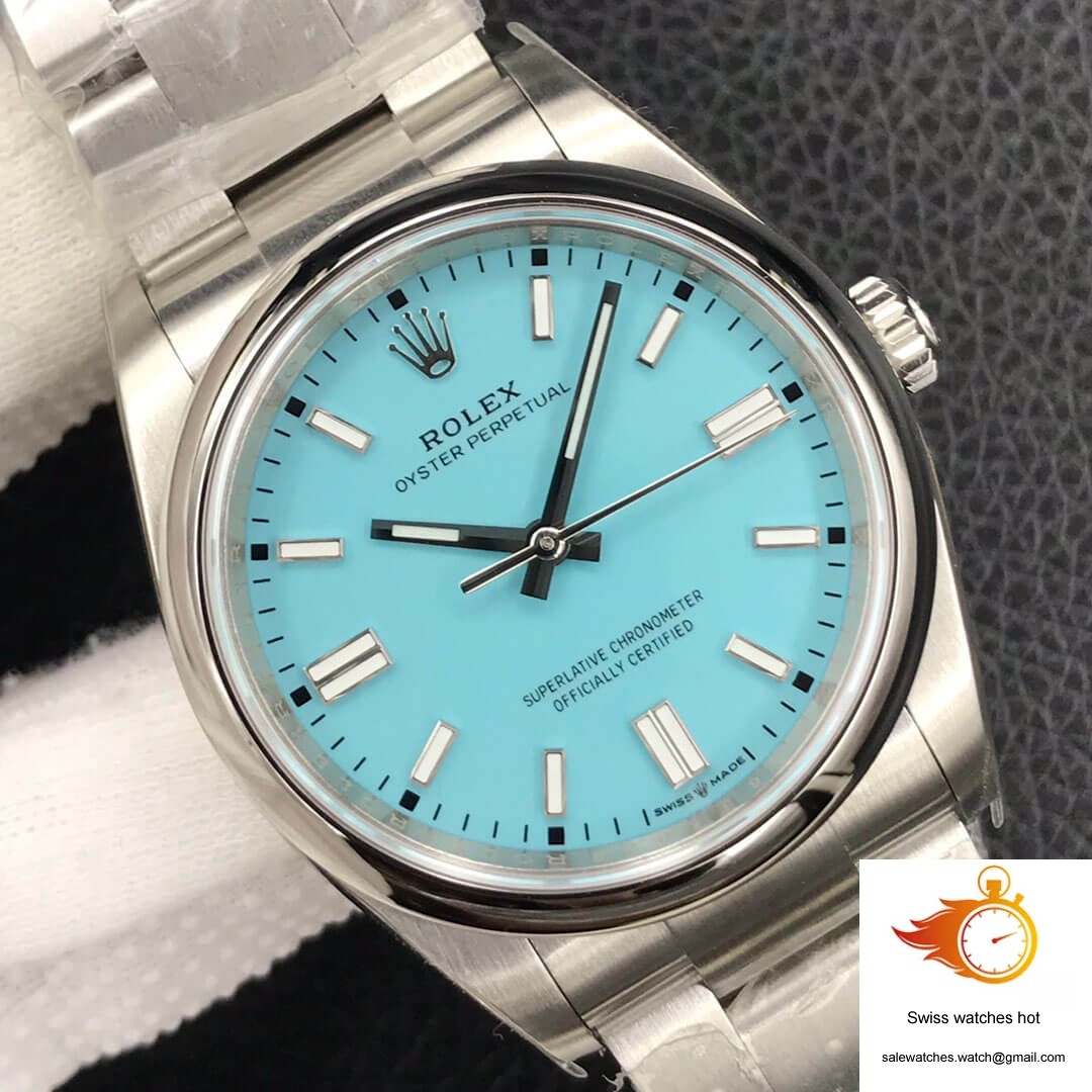 Rolex Oyster Perpetual M126000-0006 36MM EW Factory Turquoise Blue Dial 4 Rolex Oyster Perpetual M126000-0006 36MM EW Factory Turquoise Blue Dial 4