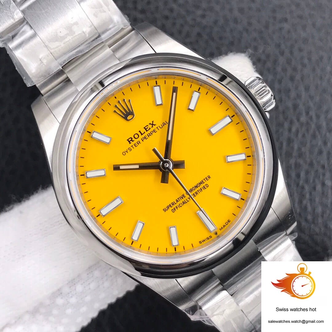 Rolex Oyster Perpetual M277200-0005 31MM EW Factory Yellow Dial 4 Rolex Oyster Perpetual M277200-0005 31MM EW Factory Yellow Dial 4