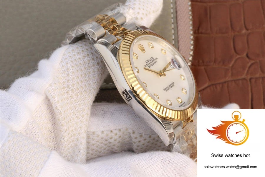 Rolex Datejust M126333-0018 EW Factory Yellow Gold White Dial 4 Rolex Datejust M126333-0018 EW Factory Yellow Gold White Dial 4