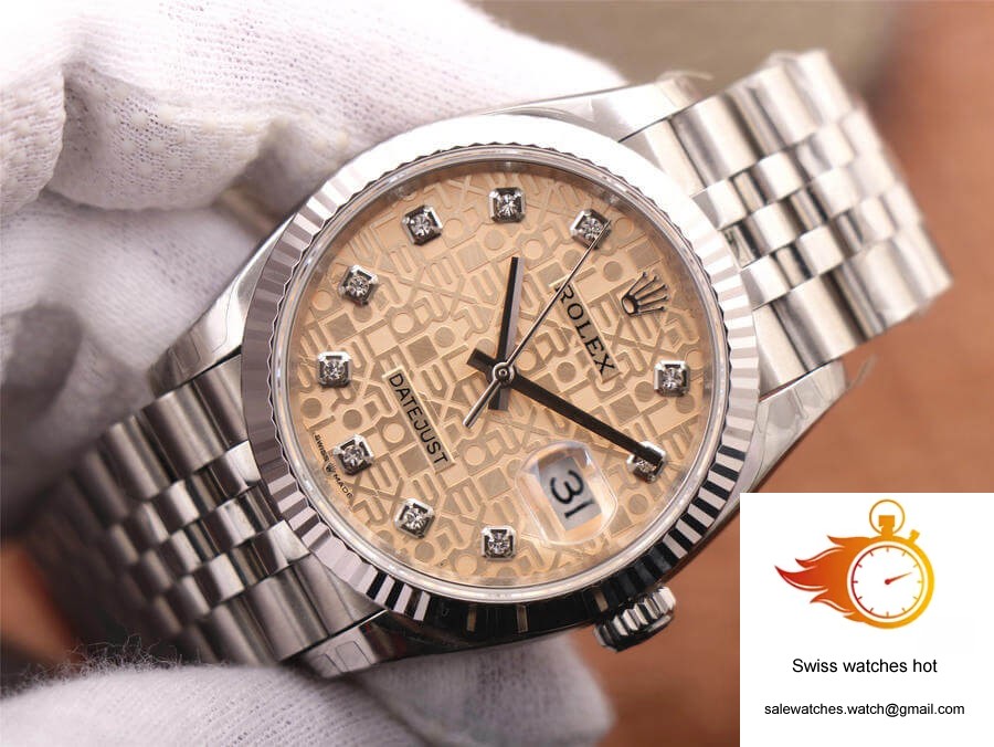 Rolex Datejust M126234-0023 36MM EW Factory Diamond-Studded Dial 4 Rolex Datejust M126234-0023 36MM EW Factory Diamond-Studded Dial 4