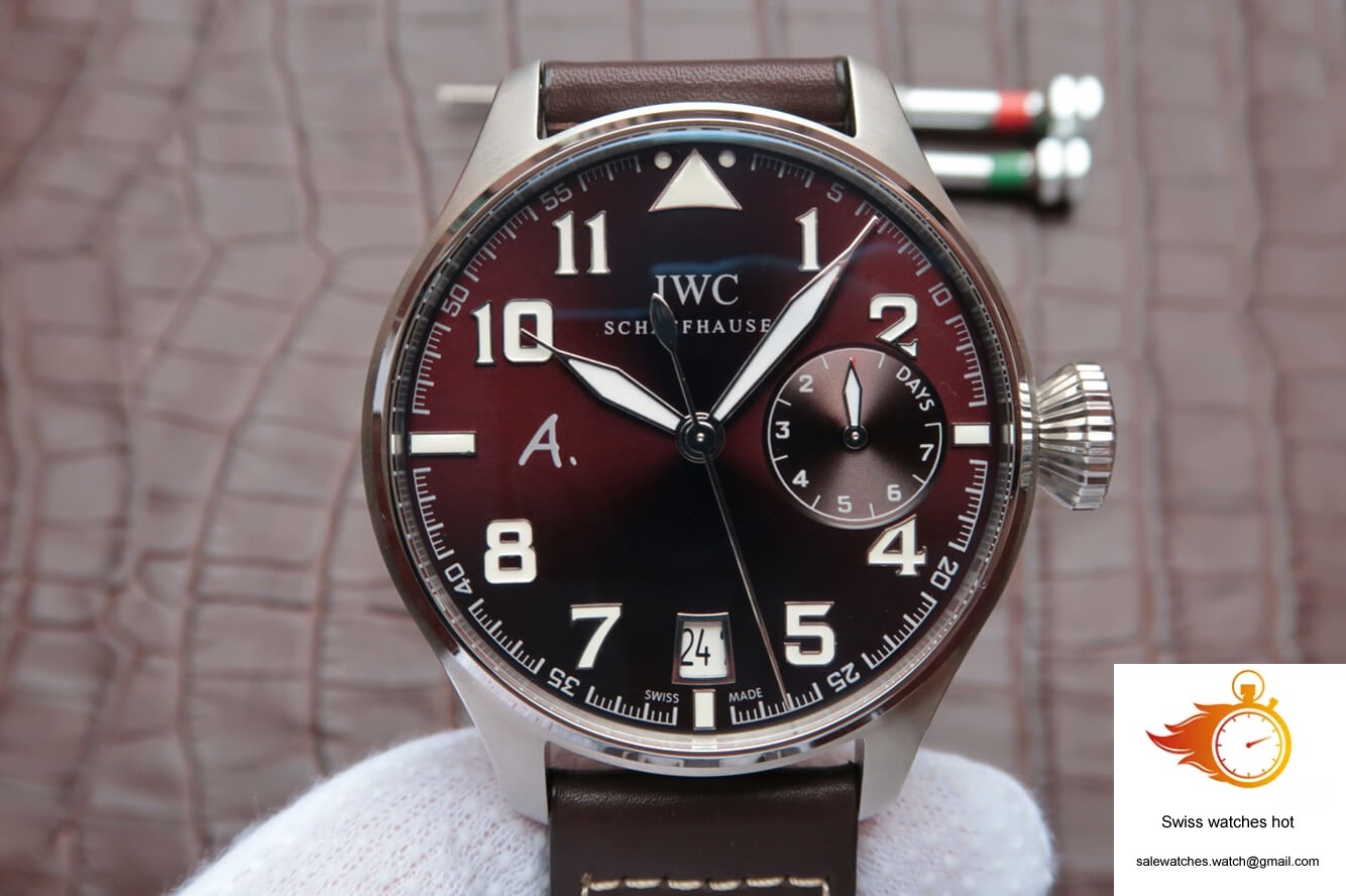 IWC Pilot IW500422 ZF Factory Brown Dial 4 IWC Pilot IW500422 ZF Factory Brown Dial 4