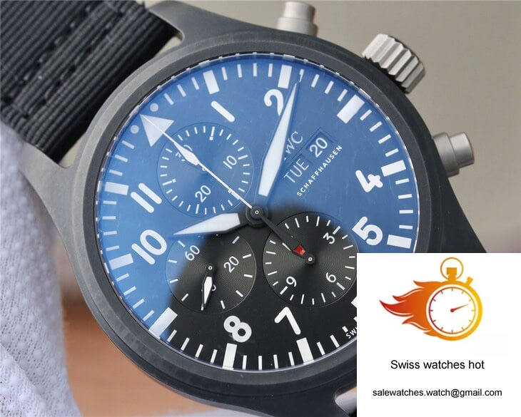 IWC Pilot IW389101 ZF Factory Black Dial 4 IWC Pilot IW389101 ZF Factory Black Dial 4