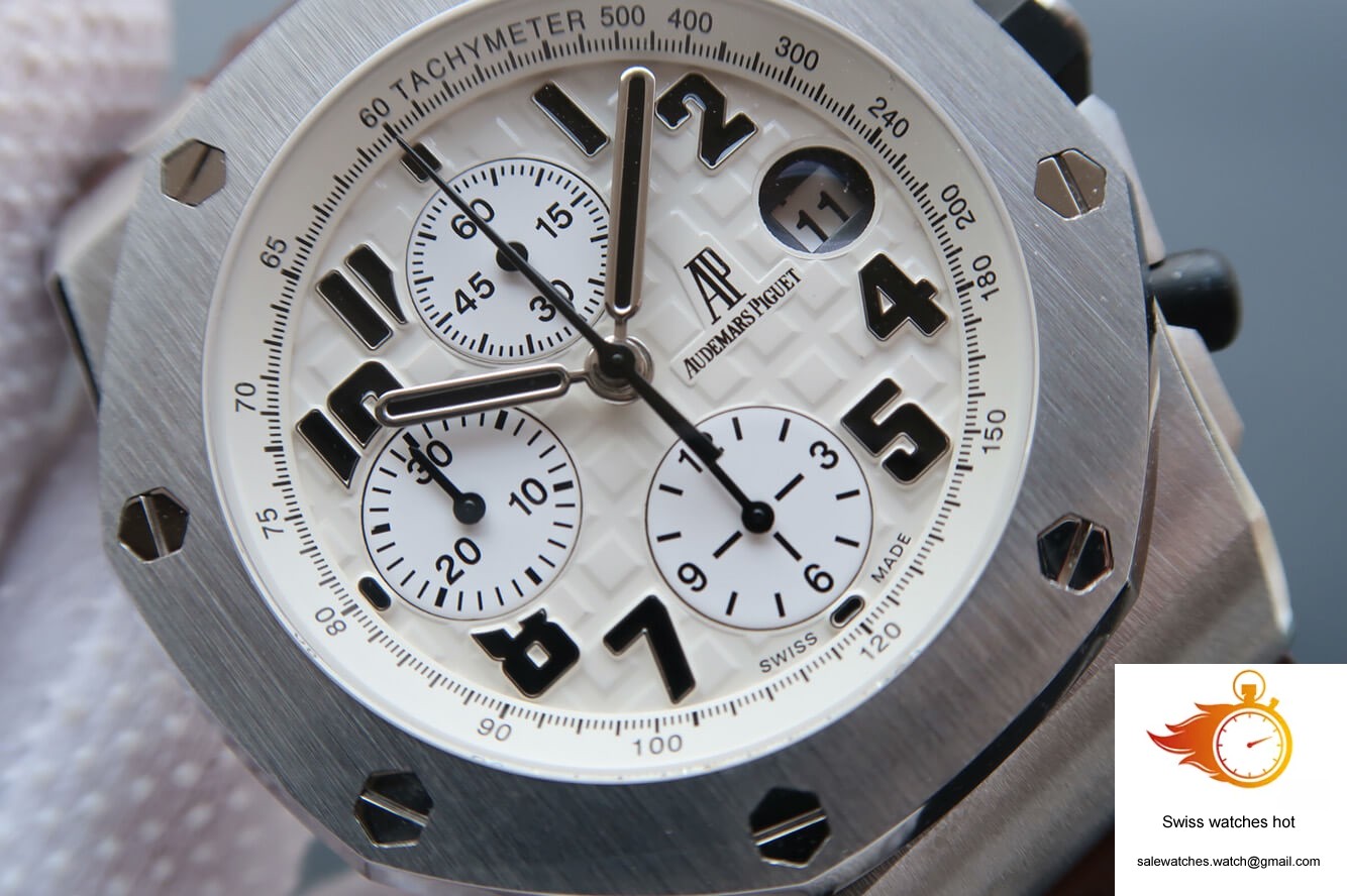 Audemars Piguet Royal Oak Offshore 26170ST.OO.D091CR.01 JF Factory White Dial 4 Audemars Piguet Royal Oak Offshore 26170ST.OO.D091CR.01 JF Factory White Dial 4