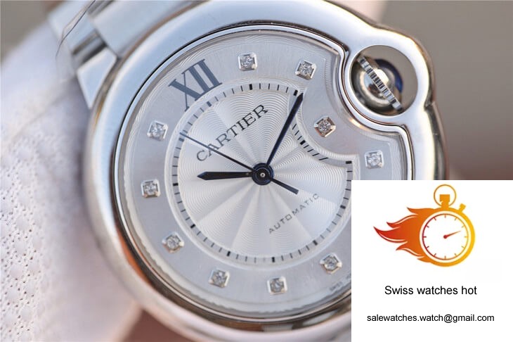 Ballon Bleu De Cartier WE902074 V6 Factory Diamond Silverr Dial 4 Ballon Bleu De Cartier WE902074 V6 Factory Diamond Silverr Dial 4
