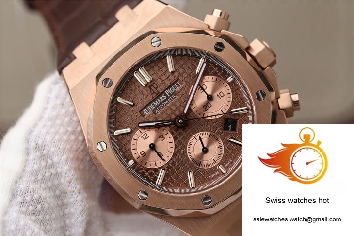Audemars Piguet Royal Oak Chronograph 26331OR.OO.D821CR.01 OM Factory Brown Dial 4 Audemars Piguet Royal Oak Chronograph 26331OR.OO.D821CR.01 OM Factory Brown Dial 4