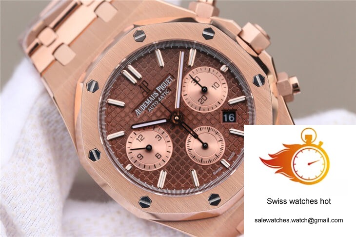 Audemars Piguet Royal Oak Chronograph 26331OR.OO.1220OR.02 OM Factory Brown Dial 4 Audemars Piguet Royal Oak Chronograph 26331OR.OO.1220OR.02 OM Factory Brown Dial 4