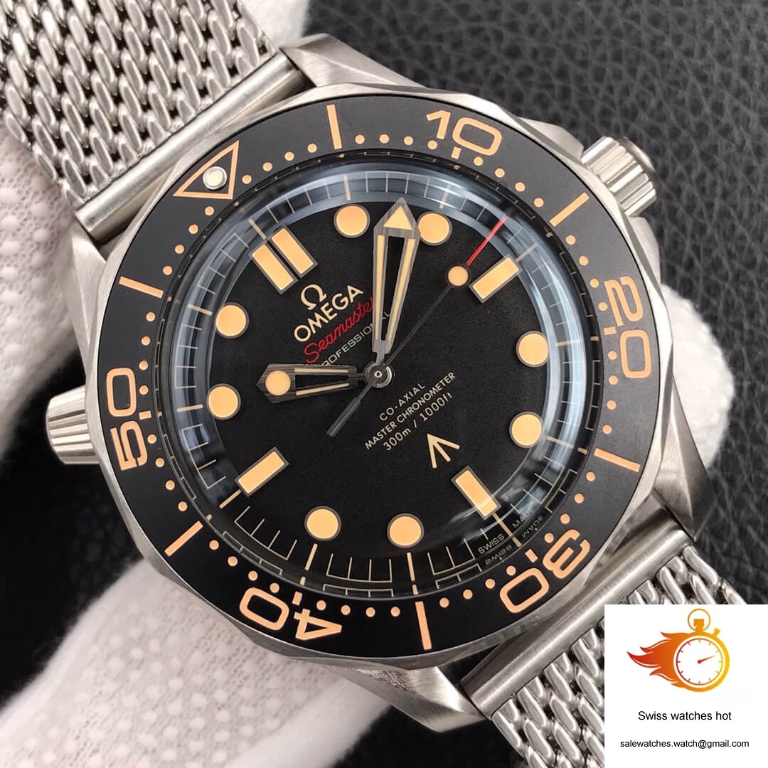 Omega Seamaster 210.90.42.20.01.001 James Bond 007 VS Factory Brown Dial 4 Omega Seamaster 210.90.42.20.01.001 James Bond 007 VS Factory Brown Dial 4