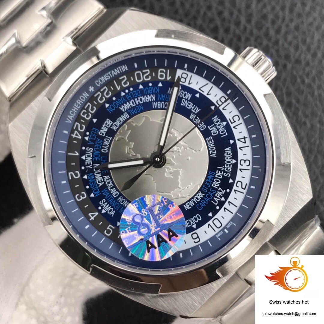 Vacheron Constantin Overseas 7700V/110A-B172 World Time 8F Factory Blue Dial 4 Vacheron Constantin Overseas 7700V/110A-B172 World Time 8F Factory Blue Dial 4