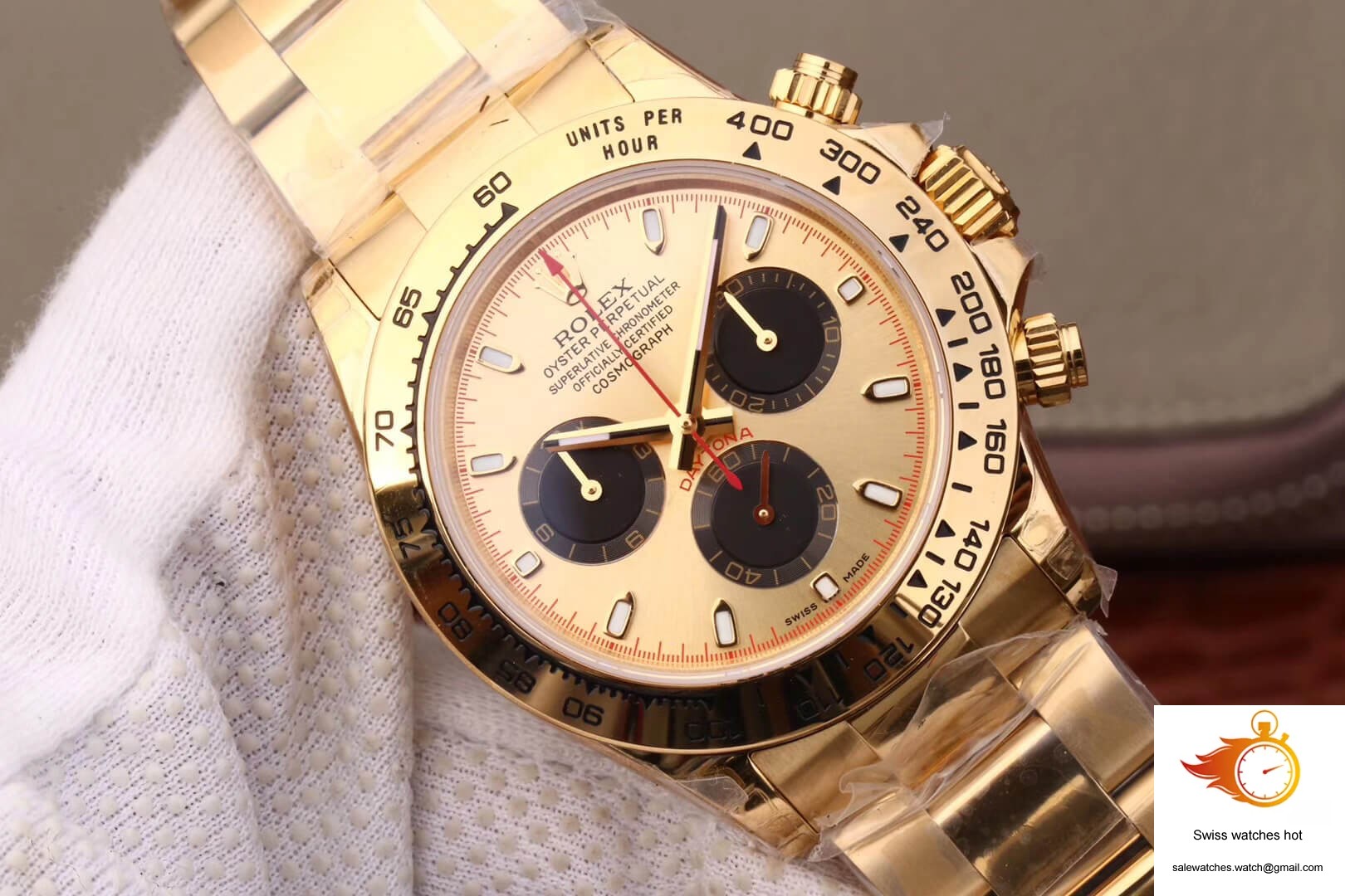 Rolex Daytona Cosmograph 116508 JH Factory Yellow Gold Dial 4 Rolex Daytona Cosmograph 116508 JH Factory Yellow Gold Dial 4