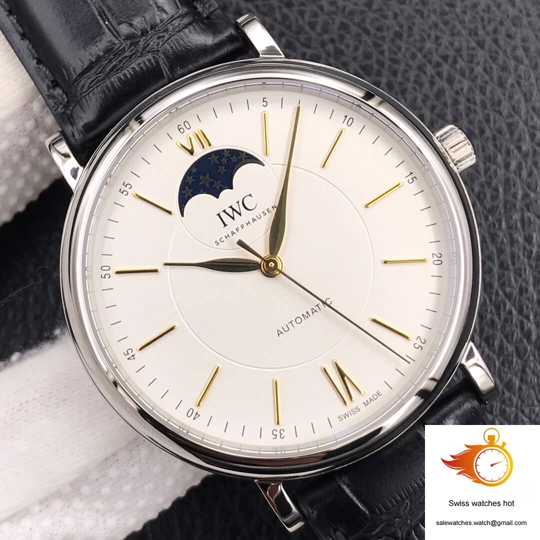 IWC Portofino Moon Phase IW459401 MKS Factory White Dial 4 IWC Portofino Moon Phase IW459401 MKS Factory White Dial 4