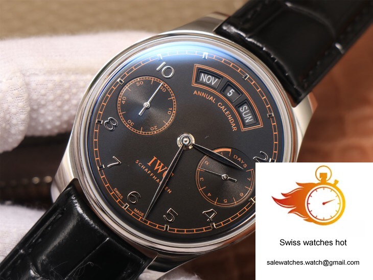 IWC Portugieser Pisa Version YL Factory Black Dial 4 IWC Portugieser Pisa Version YL Factory Black Dial 4