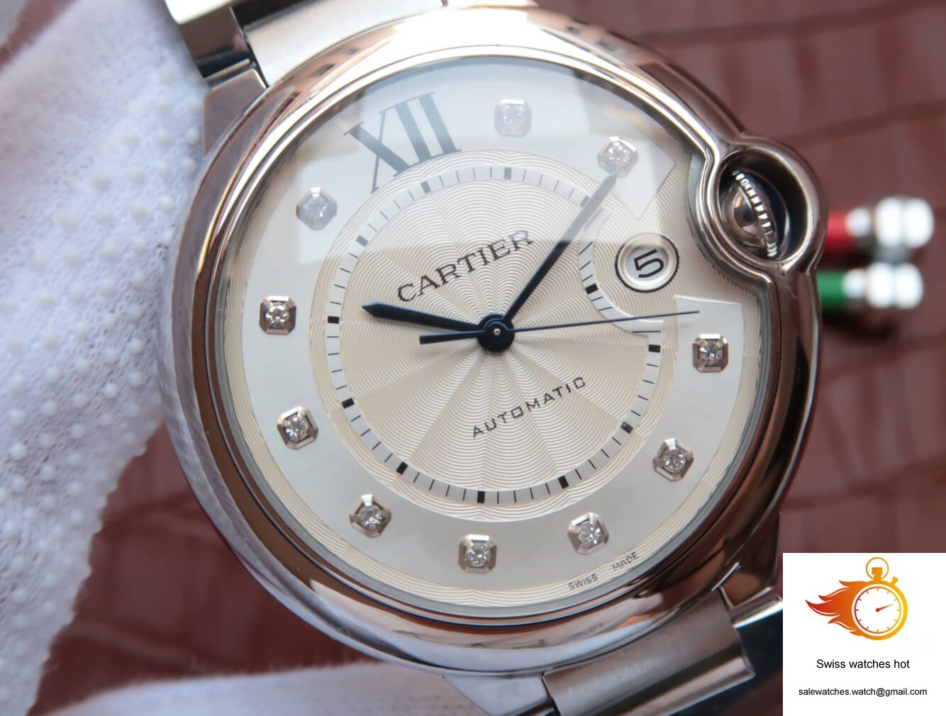 Ballon Bleu De Cartier WE902075 JF Factory Silver Dial 4 Ballon Bleu De Cartier WE902075 JF Factory Silver Dial 4