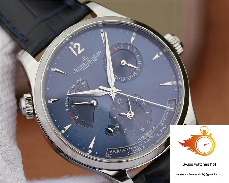 Jaeger LeCoultre Master 1422521 TWA Factory Blue Dial 4 Jaeger LeCoultre Master 1422521 TWA Factory Blue Dial 4