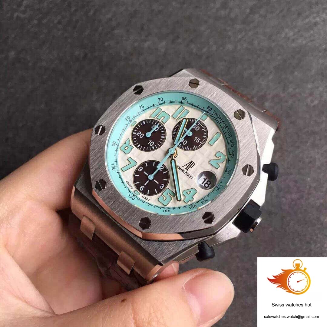 Audemars Piguet Royal Oak Offshore 26187ST.OO.D801CR.01 JF Factory White Dial 4 Audemars Piguet Royal Oak Offshore 26187ST.OO.D801CR.01 JF Factory White Dial 4